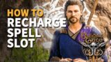 How to recharge Spell Slot Baldur's Gate 3 Long Rest