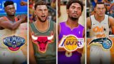CONTACT DUNK With BEST NBA Dunkers In NBA 2K21! (PS5 / XSX CONTACT DUNKS GAMEPLAY)