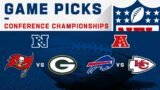 Conference Championships Game Picks! | NFL 2020