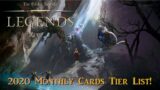 Elder Scrolls Legends: 2020 Monthly Card Tier List