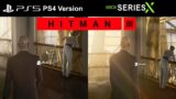 HITMAN 3 PS5 PS4 Version Vs Xbox Series X Graphics Comparison 4K Game Capture [20 Minute Gameplay]
