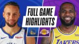 WARRIORS at LAKERS | FULL GAME HIGHLIGHTS | January 18, 2021