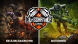 Chaos Daemons vs Necrons: Warhammer 40,000 Battle Report