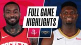 ROCKETS at PELICANS | FULL GAME HIGHLIGHTS | February 9, 2021
