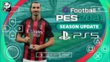PES 2021 PPSSPP OFFLINE ANDROID PS5 CAMERA NEW MENU TRANSFERS KITS LATEST VERSION