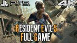 RESIDENT EVIL 5 PS5 Gameplay Walkthrough FULL GAME (4K 60FPS)