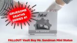 Fallout video games inspired Vault Boy Mr Sandman Mini Statue #1 Unboxing Video