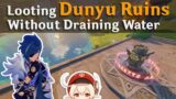 Looting Dunyu Without Draining Water | Genshin Impact