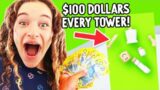 MAKE A TOWER WIN $100 – Roblox Gaming w/ The Norris Nuts