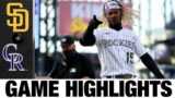 Padres vs. Rockies Game 2 Highlights (5/12/21) | MLB Highlights