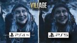 Resident Evil Village PS4 PRO VS PS5 Graphics Comparison Gameplay/PlayStation 4 PRO VS PlayStation 5
