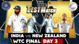 Bat well or Lose – WTC Final : Day 3 – India vs New Zealand Real Cricket 20 Expert Mode Live Stream