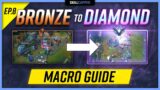 How to MACRO in LOW ELO – Bronze to Diamond Challenge! Ep 8. League of Legends