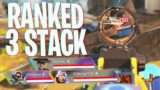 We FINALLY Got the Ranked 3 Stack Squad! – Apex Legends Season 10 Ranked