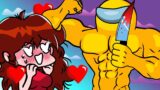 Among Us WORKOUT IMPOSTER and GIRLFRIEND LOVE STORY Friday Night Funkin – Cartoon Animation