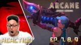 Best First Season WOW!! Arcane League of Legends Episode 7, Episode 8 and  Episode 9 Reaction