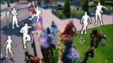 Emote Battle Copying the Whole Lobby Rare Emotes Party Royale
