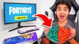 Kid Eats RED & BLUE TAKIS for every Kill in FORTNITE
