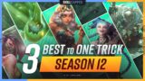 3 BEST CHAMPIONS To ONE TRICK For EVERY Role In Season 12! – League of Legends Guide