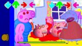 Peppa Pig.EXE Horror House in Friday Night Funkin be like || Muddy Puddles Funkin