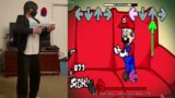 FNF VS Jeffy V2.5 Black Yoshi And Mario But Its Real Life (Mario Please)