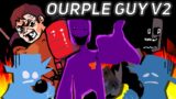 PURPLE GUY IS IN FNF… AND HE BROUGHT SOME FRIENDS!!! (Friday Night Funkin, Vs Ourple Guy v2, FNAF)