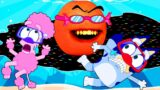 NEW FNF Corrupted "SLICED" in Swimming Pool But BLUEY AND BINGO sing it –  Bluey Animation