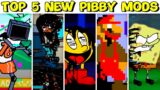 Top 5 New Pibby Mods #8 – Friday Night Funkin’ VS Hex, Family Guy, Pac-Man, Mario, SpongeBob