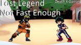 Friday Night Funkin' – Lost Legend & Not Fast Enough – Glitch Naruto Vs Deku (My Cover) FNF MODS