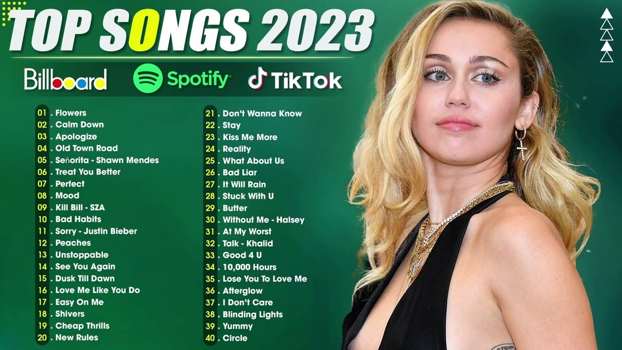 Miley Cyrus, Ed Sheeran, Dua Lipa, Adele, Shawn Mendes, Maroon 5 ...